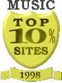 Top 10% Music Sites