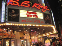 Джонни Уинтер выступил в клубе B.B.King