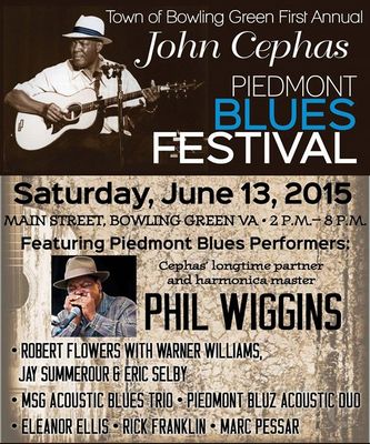 Первый John Cephas Piedmont Blues Festival