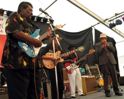 Big Jack Johnson, John Primer, ?, Mojo Buford