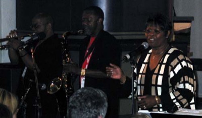 Irma Thomas в церкви